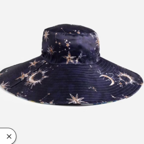 Johnny Was reversable Zolita Sun Beach hat - Picture 2 of 2